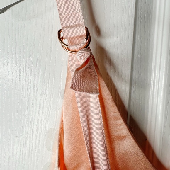 Jonathan Simkhai Madysen sequined tulle midi dress in Blush Pink Size 0 - Picture 10 of 15